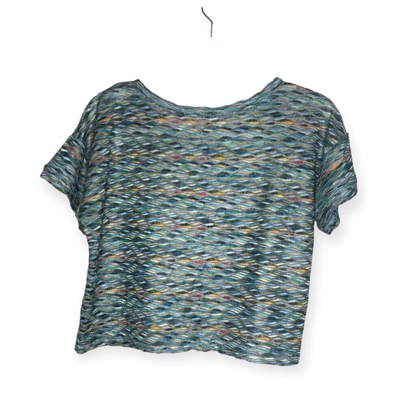 Free People Rainbow wave Boxy Top, Size S - Picture 5 of 11